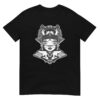 camiseta unissex com mangas curtas